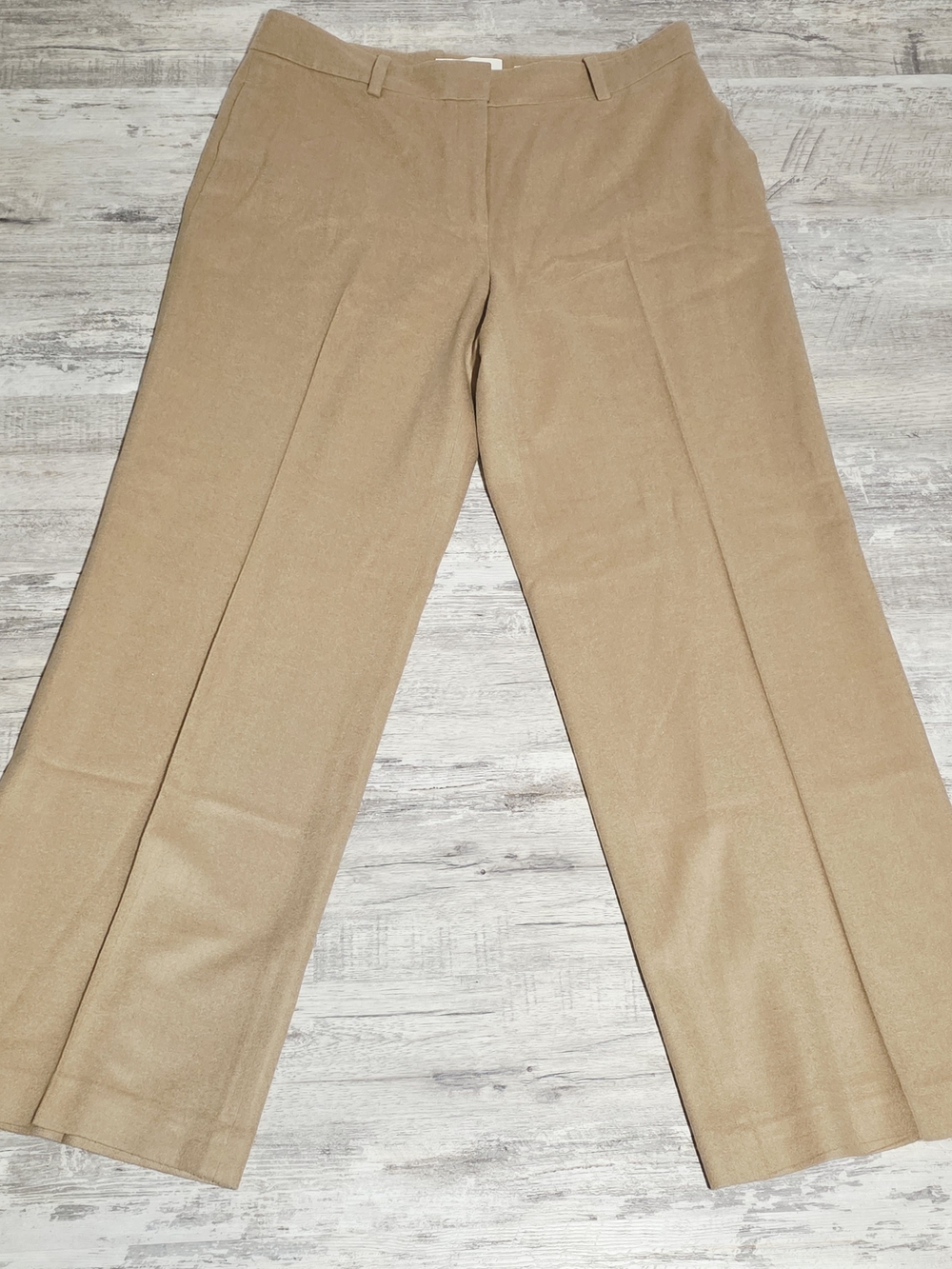 Lafayette 148 New York Sullivan Camel Hair Pants - Size 12